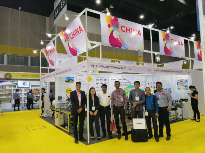 30m นาที ลําป้ายขวด ด้านล่าง Inkjet Printer คอนเวียร์ตรงกับเครื่องพิมพ์ 7