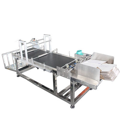 เครื่องให้อาหารกระดาษกล่องยับยับคู่ 180W พร้อมเครื่องรับง่าย