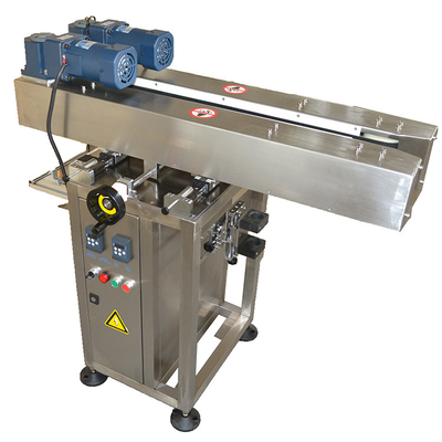 อัตโนมัติ Clamping กําจัดการสั่นสั่น ด้านล่างการโค้ด conveyor กับเครื่องพิมพ์ inkjet