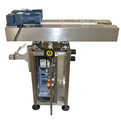 อัตโนมัติ Clamping กําจัดการสั่นสั่น ด้านล่างการโค้ด conveyor กับเครื่องพิมพ์ inkjet